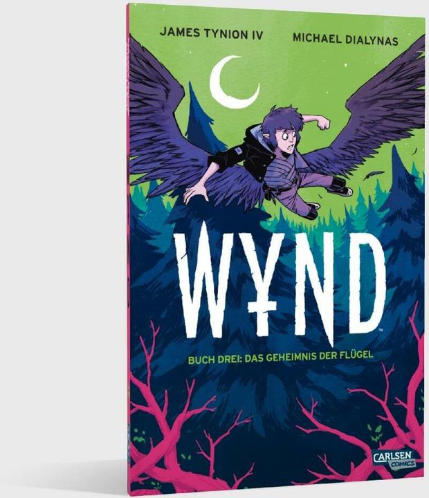 Image du produit WYND 3: Das Geheimnis der Flügel (Allemand, Michael Dialynas, James Tynion IV, 2024)
