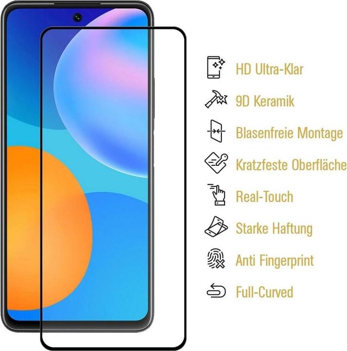 Produktbild Protectorking 3x Ceramic-Glass Full Cover HD Klar (3 Stück, Huawei P40 Lite)