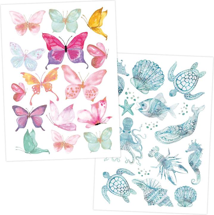 Image du produit Papierdrachen Kit de tatouage métallique