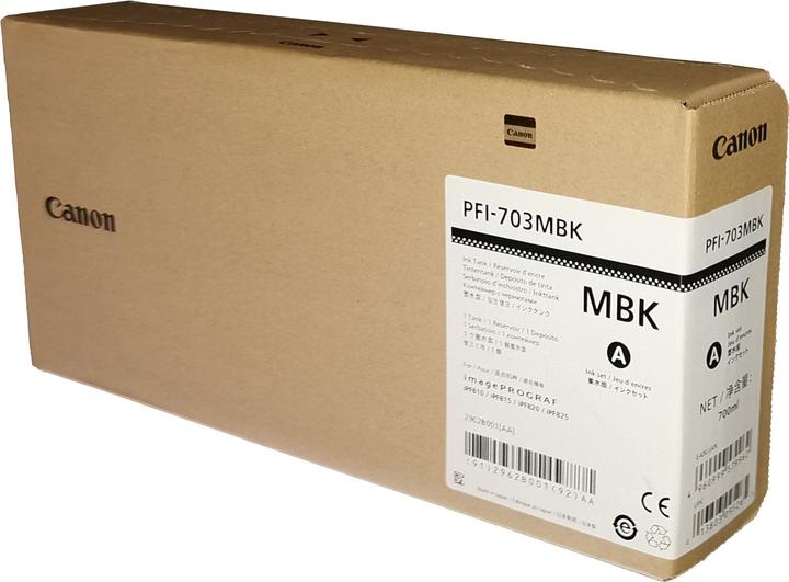 Produktbild Canon Pfi-703mbk (MBK)