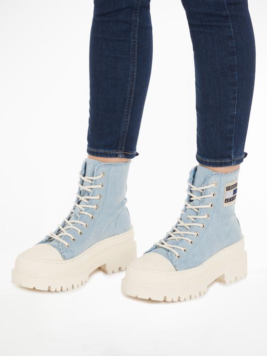 Produktbild Tommy Hilfiger Damenschuhe TJW Foxing Denim Boot Jeans (40)