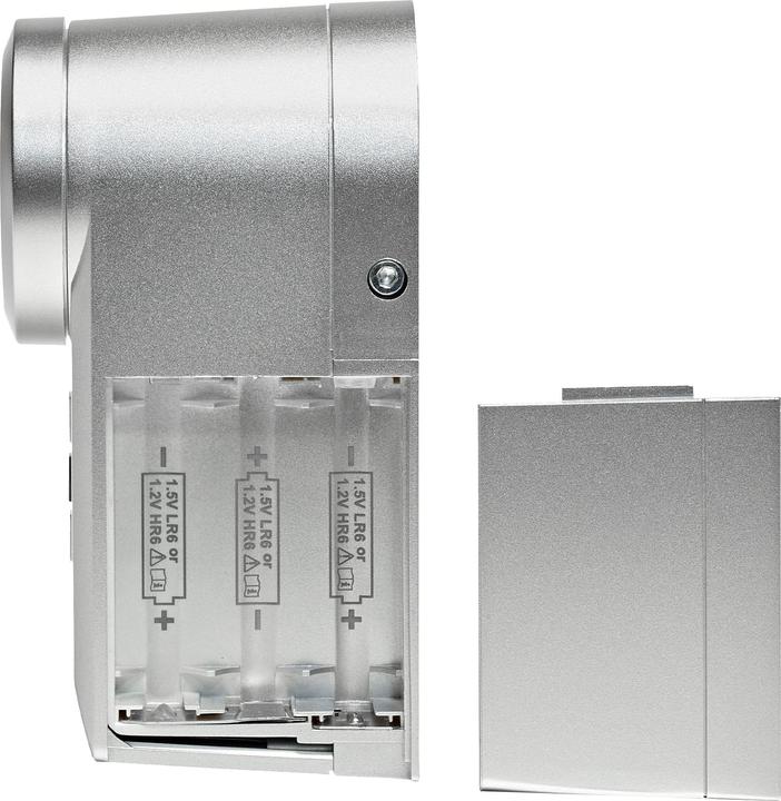 Image du produit Homematic IP Actionneur de serrure de porte Smart Home (HmIP-DLD-S) (argent) (Clé, Smartphone)