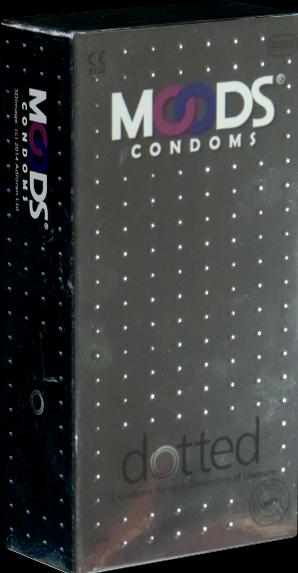 Produktbild Moods Dotted Condoms» 12 grüne Noppenkondome für einzigartiges Vergnügen (12 Stk.)