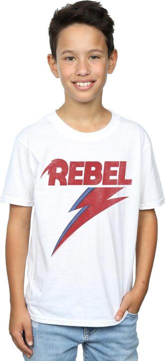 Image du produit David Bowie - T-shirt DISTRESSED REBEL - Garçon (116)