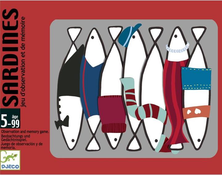 Image du produit Djeco Sardines (Allemand, Français, Italien, Anglais)