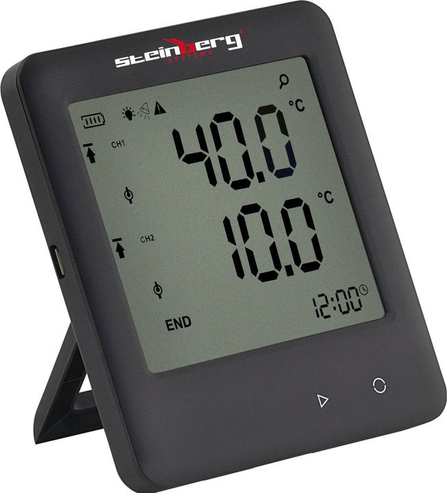 Produktbild Steinberg Datenlogger Temperatur Temperaturlogger Micro USB 2 Sensoren -40 bis 125 °C
