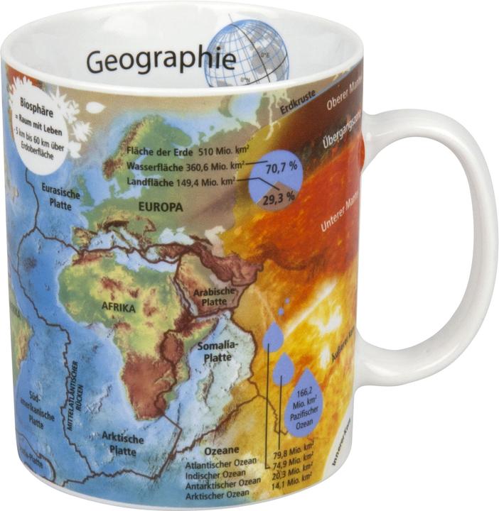 Produktbild Könitz Kaffeebecher "Geographie" (490 ml, 1 x)