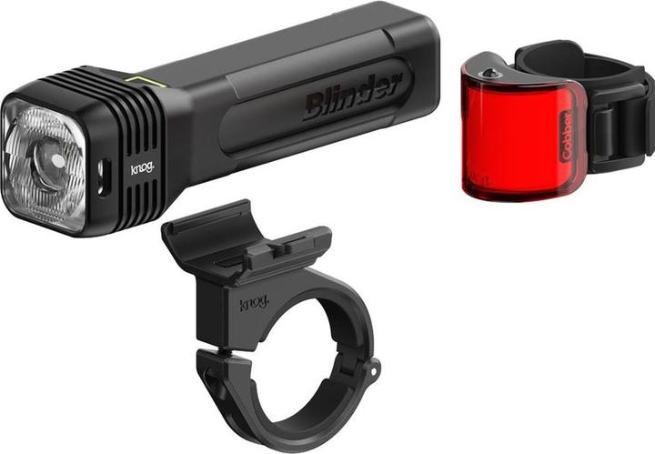 Actual product image knog. Blinder 80 + Cobber Lil Twinpack (500 lm, 35 lm)