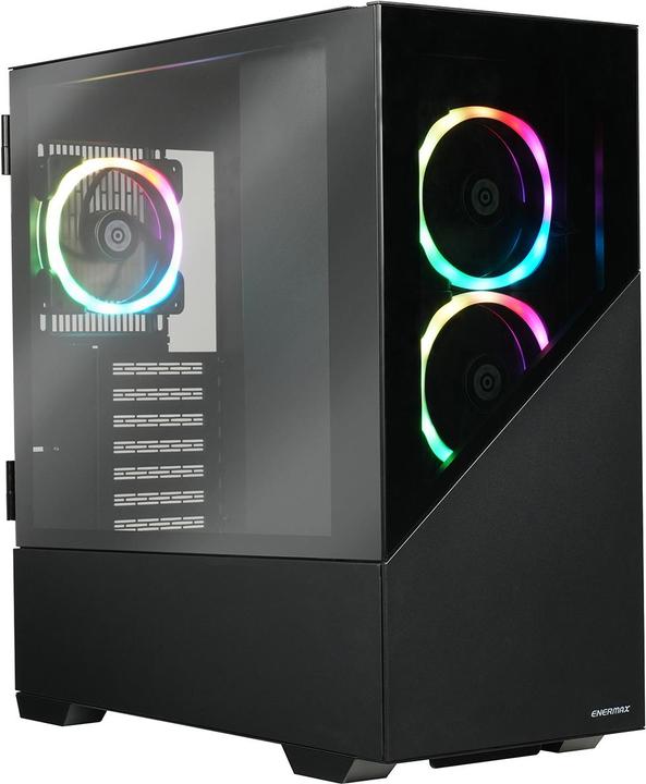 Actual product image Enermax K 8 ARGB (black, tempered glass) (ATX, mATX, Mini-ITX)