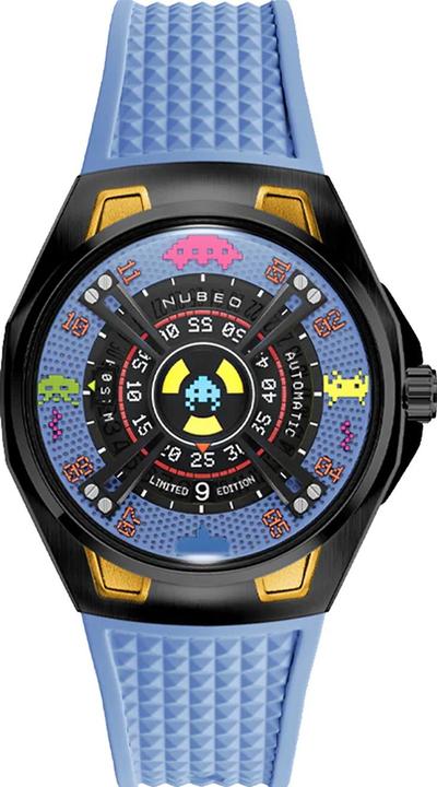 Nubeo NB-6099-SI-03 Space Invaders (Analoguhr)