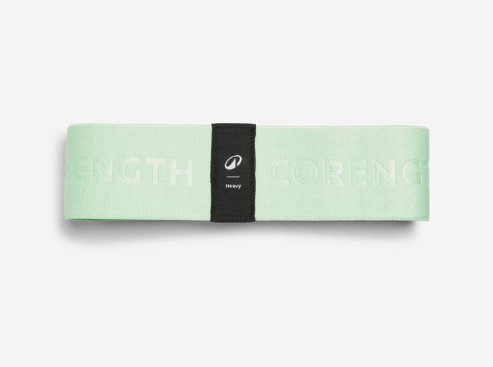 Corength Élastique textile pour fessier de fitness résistance forte, vert (0.31 m, Moyen)