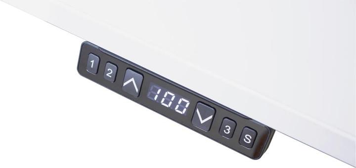 Actual product image Hammerbacher UPLINER-K - Desk, electric height adjustment, 640 - 1290 mm, WxD 1200 x 800 mm (1200 x 800 x 640 mm)