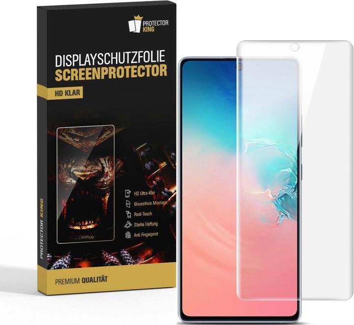 Actual product image Protectorking 3x Displayschutz HD Klar (3 Piece, Samsung Galaxy S10 Lite)