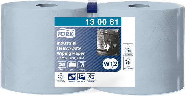 Immagine prodotto Tork Heavy Duty Wiping Paper Blue 2x119 (2 x)