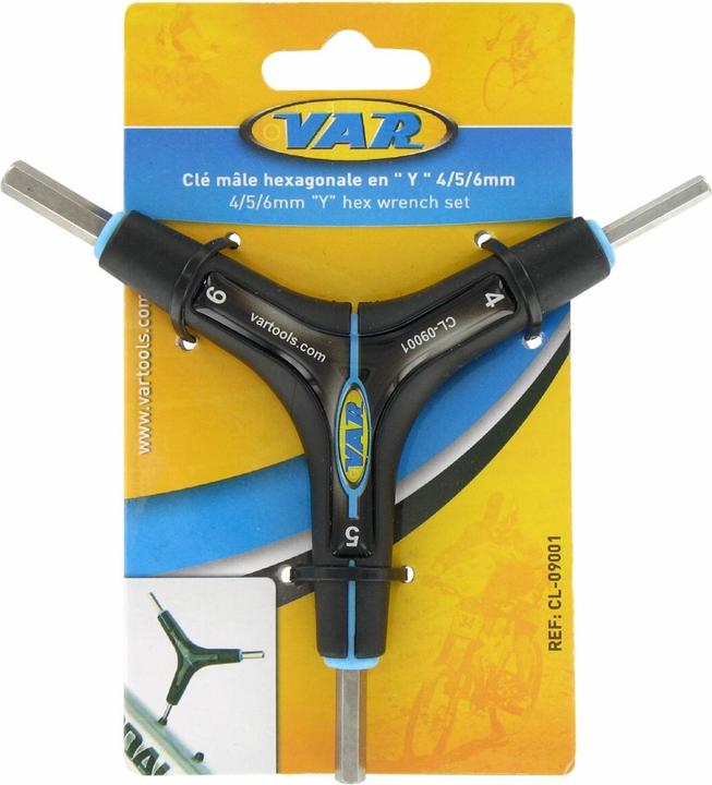 Actual product image VAR Clé Hexagonal Triple 4/5/6mm