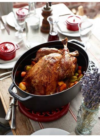 Image du produit Staub Cocotte (31 cm, Cocotte + faitout, Fonte, Émail)