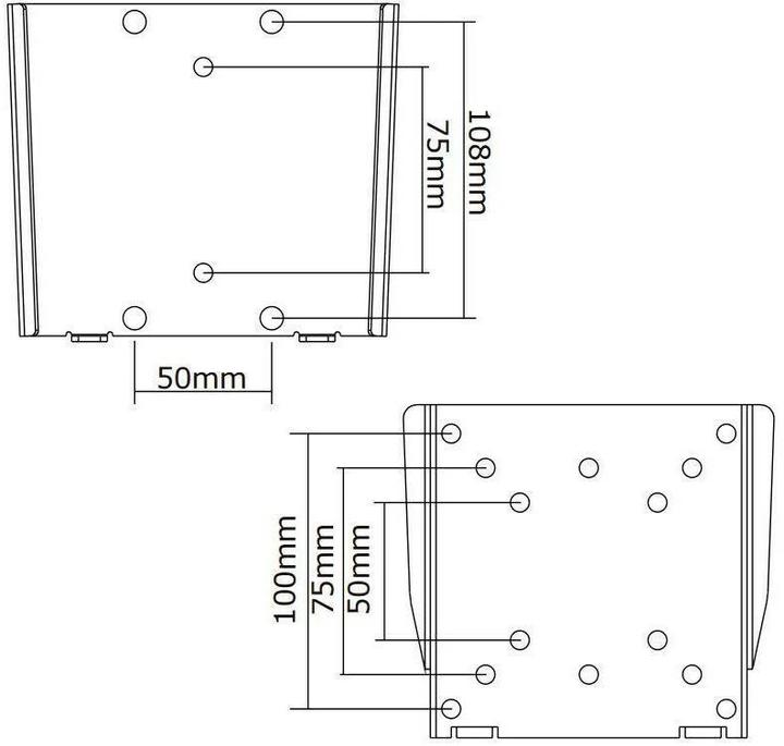 Image du produit Neomounts Fpma-W25 (Mur, 30")