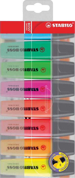 Actual product image STABILO Boss Original (Assorted, 5 mm, 8 x)