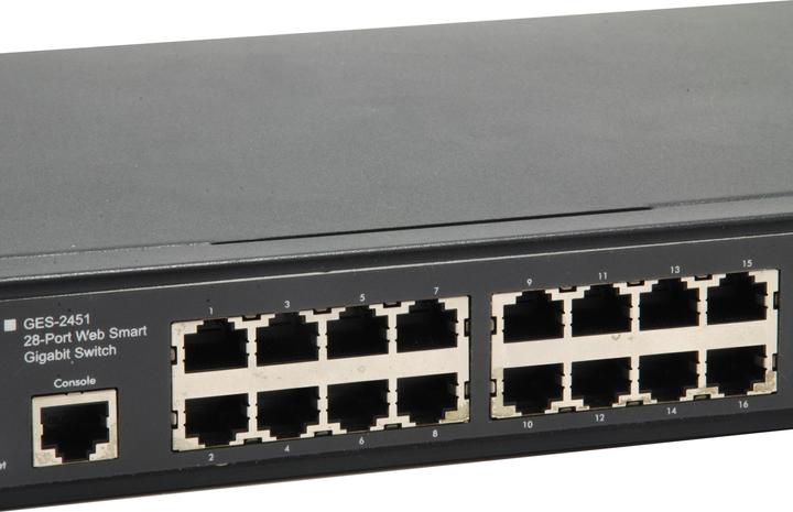 Produktbild LevelOne GES-2451: 24Port Smart-Switch (24 Ports)