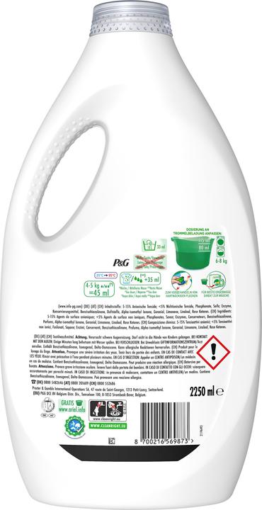 Actual product image Ariel Color+ (50 Washing cycles, Liquid detergent)