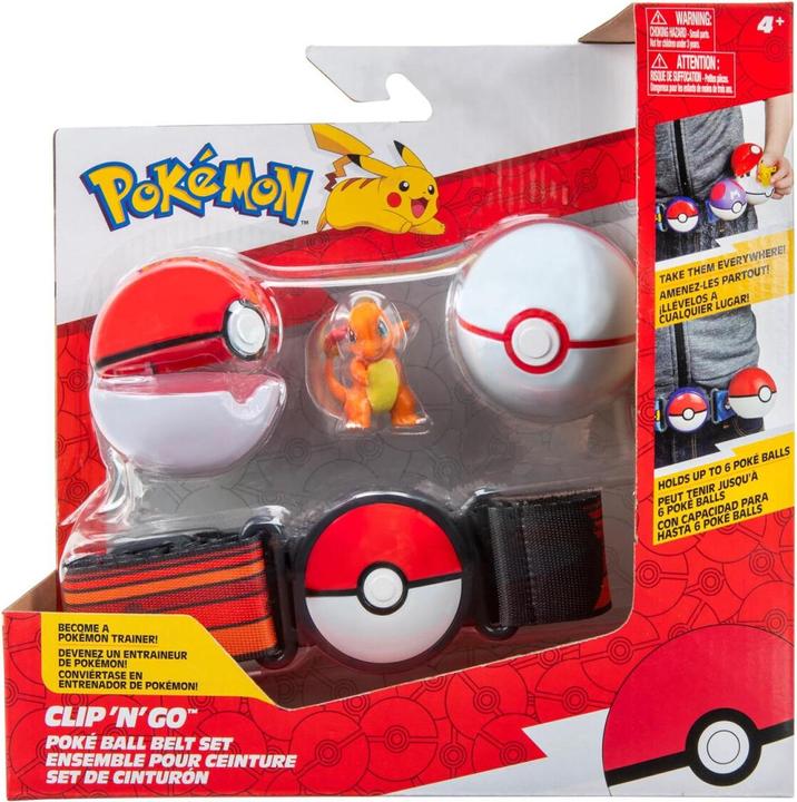 Jazwares Clip'n'Go Poké Gürtel Set