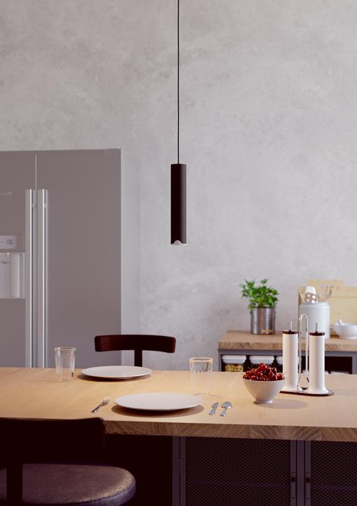 Actual product image EGLO Balamorta-Z Pendant Light - Black Ø5.5 - RGB + TW - Zigbee, Bluetooth (500 lm)