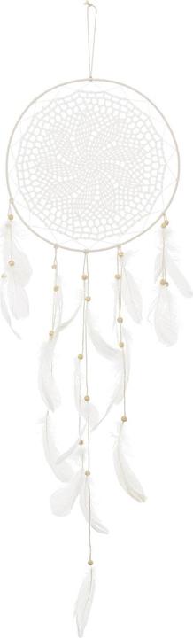 Produktbild Partydeco Girlande Traumfänger mit Federn 30 x 94 cm, Weiss
