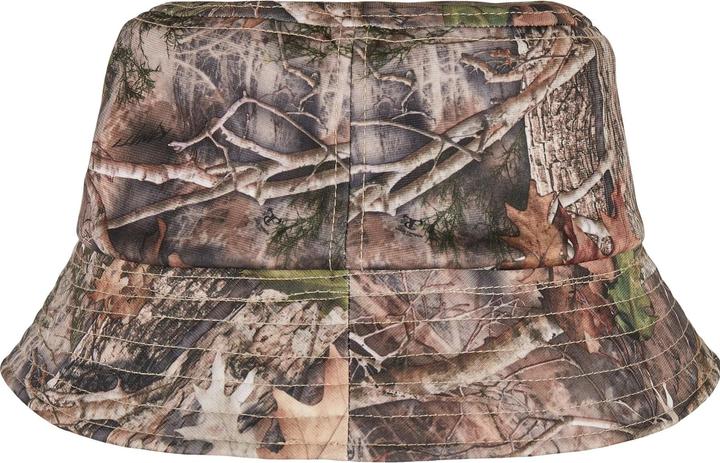 Actual product image Flexfit Sherpa Real Tree Camo Reversible Bucket Hat - 15823 (One size)