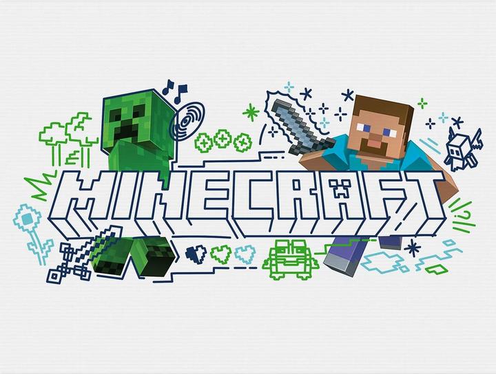 Image du produit Minecraft - Impression sur toile (80 x 60 cm)