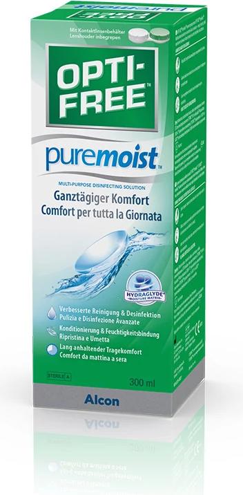Produktbild Opti Free PureMoist, Kontaktlinsenpflegemittel, 300 ml (All in One Lösung, 300 ml)