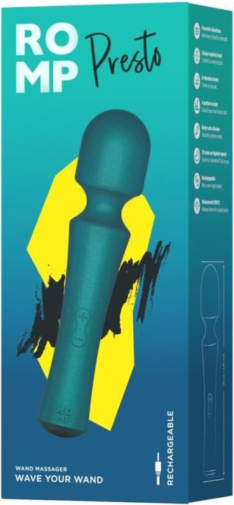 Actual product image Romp Presto Wiederaufladbarer Silikon Stabvibrator