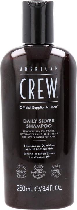 American Crew Daily Silver Shampoo (250 ml, Flüssiges Shampoo)