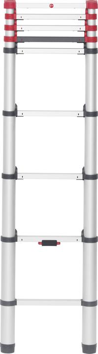 Productafbeelding Hailo FlexLine, aluminium veiligheidstelescopische ladder, 9 sporten (Enkele ladder, 264 cm)