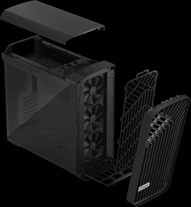 Image du produit Fractal Torrent Black TG Dark Tint (ATX, mATX, Mini-ITX, E-ATX, SSI EEB)