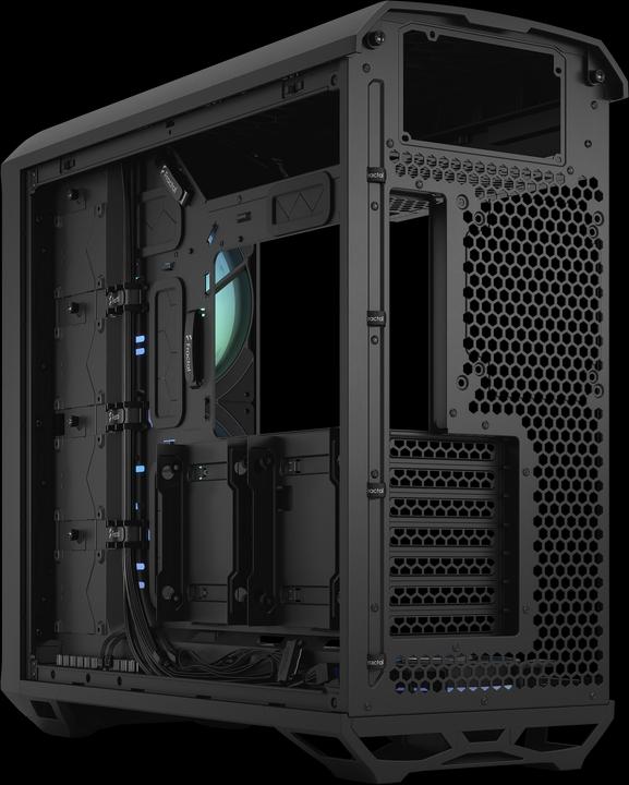 Actual product image Fractal Torrent RGB Black TG Light (SSI CEB, ATX, E-ATX, mATX, ITX, SSI EEB)
