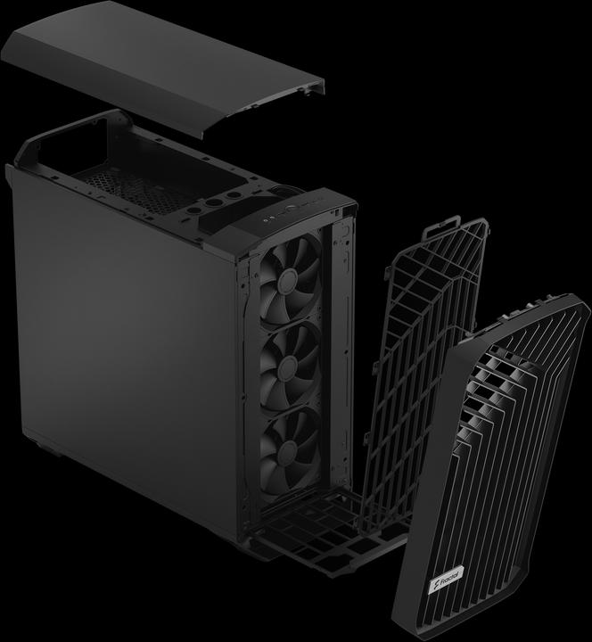Image du produit Fractal Torrent noir solide (ATX, E-ATX, mATX, ITX, SSI EEB, SSI CEB)