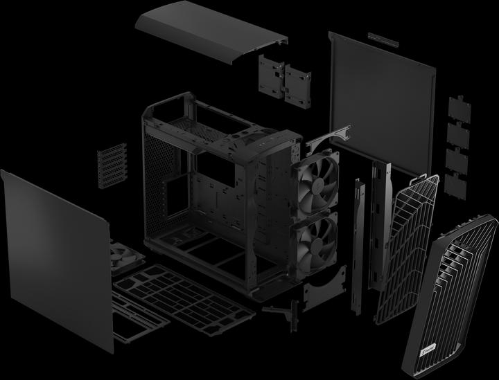Image du produit Fractal Torrent noir solide (ATX, E-ATX, mATX, ITX, SSI EEB, SSI CEB)