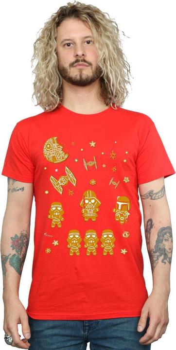 Immagine prodotto Star Wars Gingerbread Empire Maglietta Uomo (4XL)