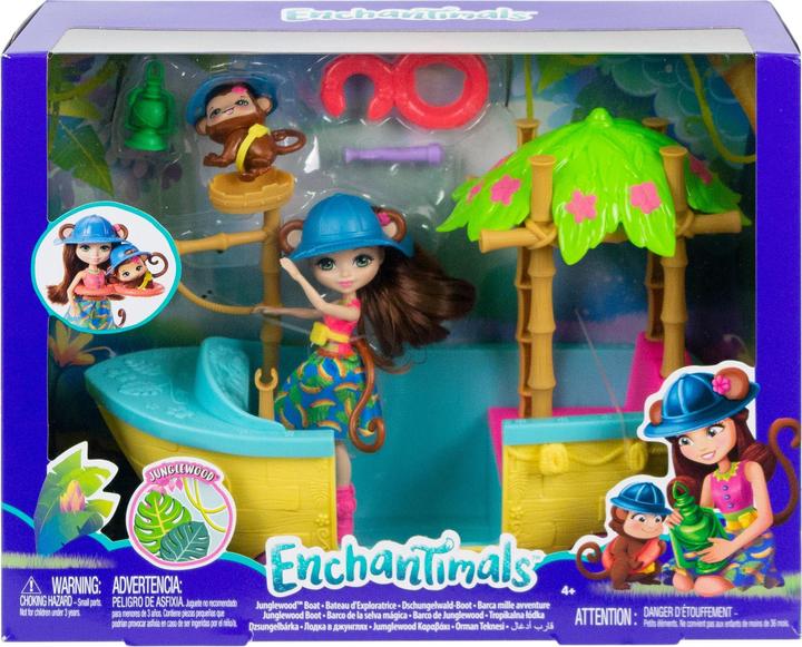 Image du produit Enchantimals Bateau de la forêt de la jungle