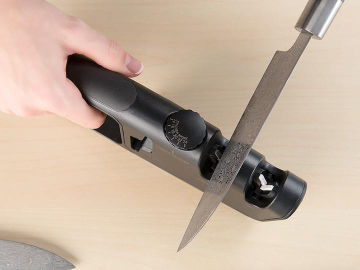 Produktbild Rosenstein & Söhne Diamant-Messer- & Scherenschärfer, Schleifwinkel einstellbar