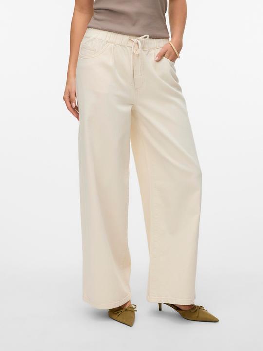 Image du produit Vero Moda VMVALERIA Mid Rise Weiter Beinschnitt Jeans Straight-Fit (W28/L30)