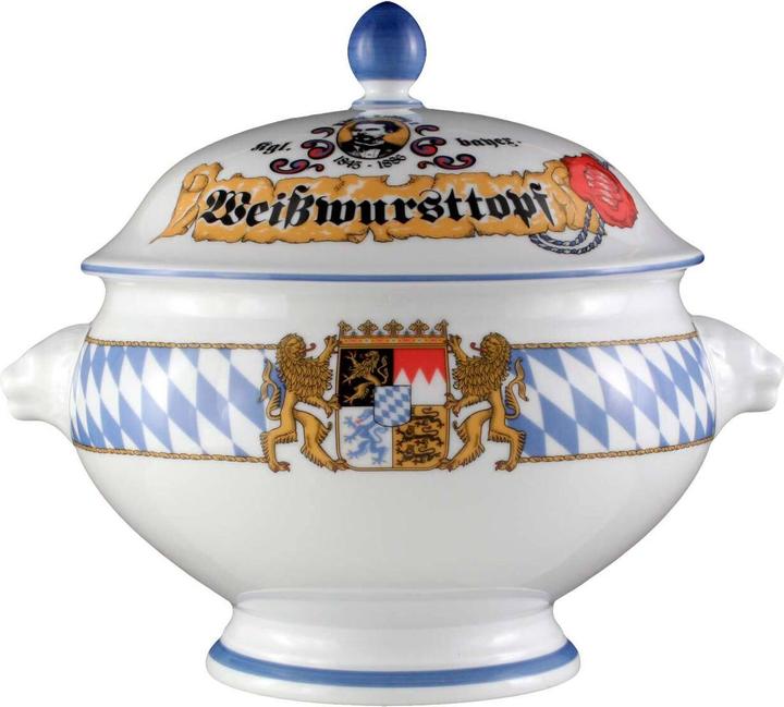 Actual product image Seltmann Compact Bayern lion's head tureen with lid