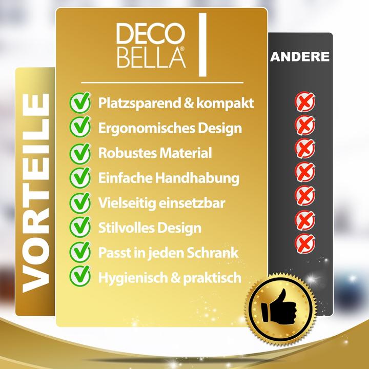 Produktbild DecoBella 6er-Set Kleiderbügel (6 x)