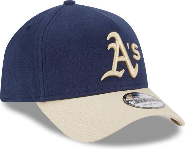 New Era A-Frame 9Forty Cap MOLESKIN Oakland Athletics navy (One Size)