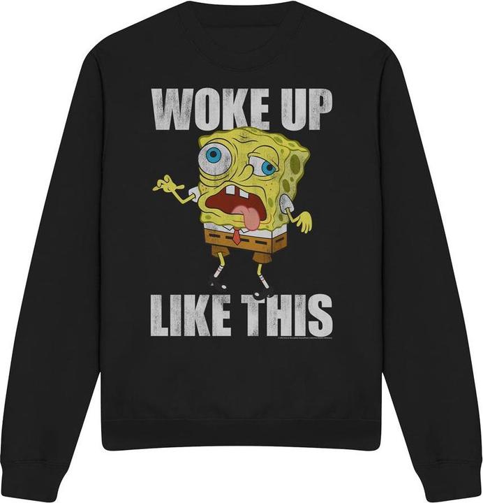 Produktbild Spongebob Squarepants Woke Up Like This Meme Sweatshirt (XL)