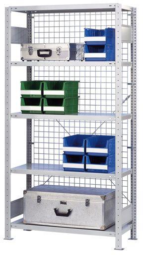 Produktbild Schulte Lagertechnik Drahtgitter-Rückwand MULTIplus glanzverzinkt