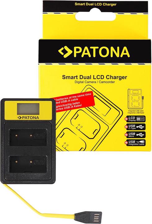 Produktbild Patona Smart Dual (Kamera Akku Ladegerät)