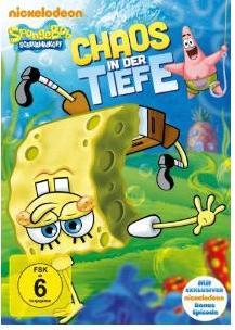 Actual product image SpongeBob SquarePants Chaos in the Deep (DVD, 2013, English, Italian, German, French, Dutch, Spanish)