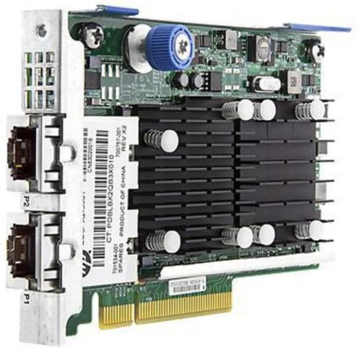 Actual product image HPE FlexFabric 533FLR-T adapter (PCI-E x8)