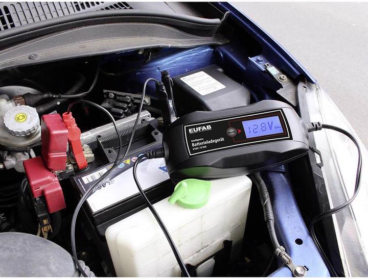 Produktbild Eufab Batterieladegerät (6V, 12V, 4 A)